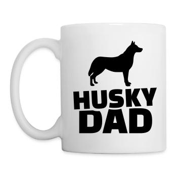Husky Dad - Mug blanc - blanc - Gauche