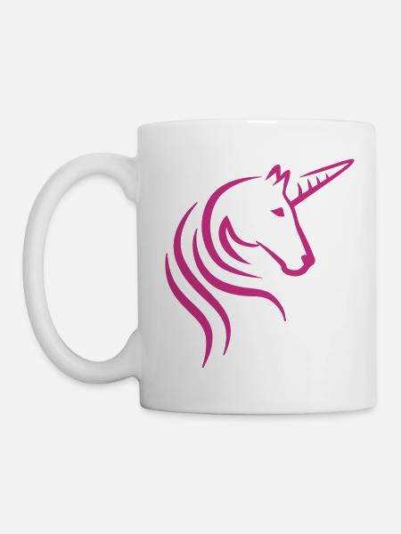 Licorne - Mug blanc - blanc
