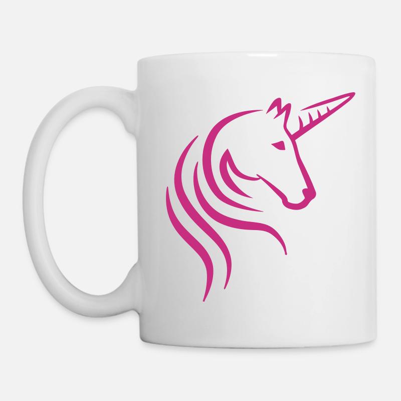 Licorne - Mug blanc - blanc
