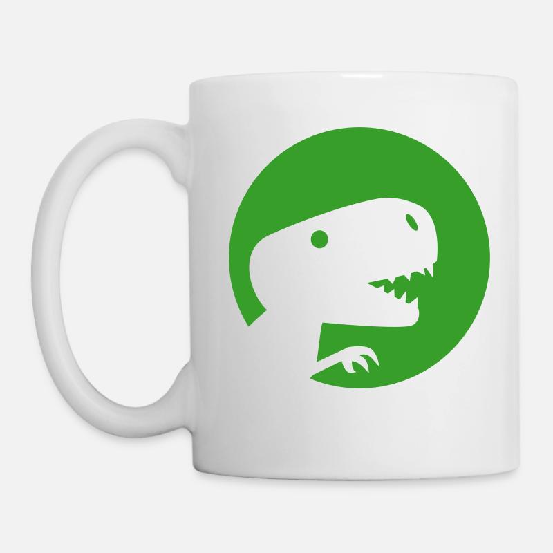 Dinosaurier - Tasse - Weiß