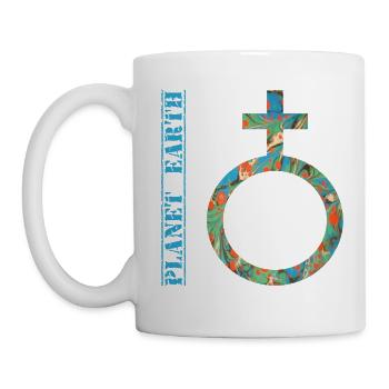 planet earth e 4 - Mug - white - Left
