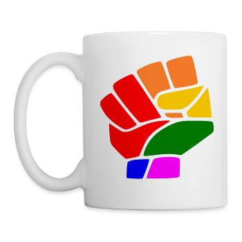 Lgbt - Tasse - Weiß - Links