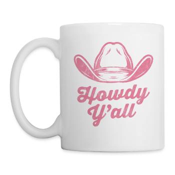 Howdy Y'all - Mug - white - Left