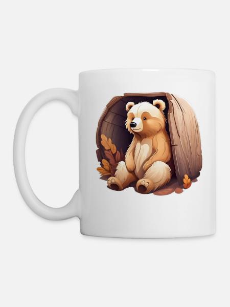Niedlicher Bär - Tasse - Weiß
