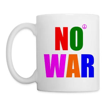 No war - Mug - white - Left
