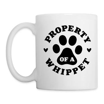 Property of a Whippet - Mug - white - Left