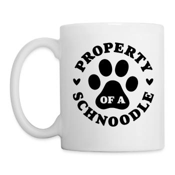Property of a Schnoodle - Mug - white - Left