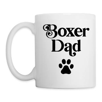Boxer Dad - Mug - white - Left
