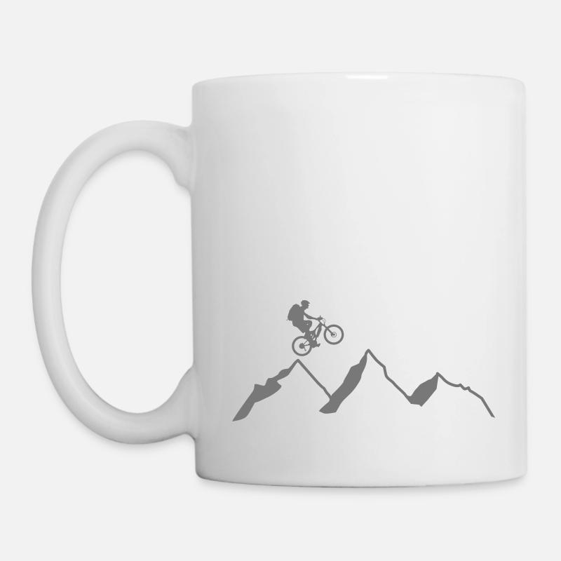 VTT - Mug blanc - blanc
