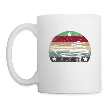 My Retirement Vehicle Boating Design Captain - Mug - white - Left