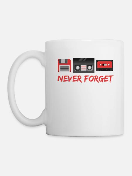 Design Rétro des Années 80 Unique Color Design 80 - Mug blanc - blanc
