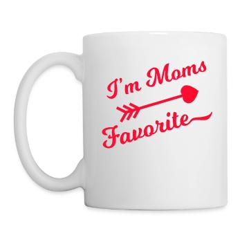 Happy Mother's Day Shirt For Mommies Special - Tasse - Weiß - Links