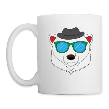 Perfect Gift For Polar Bear Fan T-shirt Design - Mug - white - Left