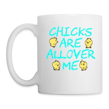 Chemise adulte pour un sexy vous disant "les - Mug blanc - blanc - Gauche