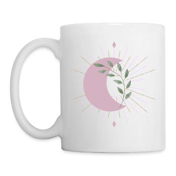 Purple Moon - Tasse - Weiß - Links