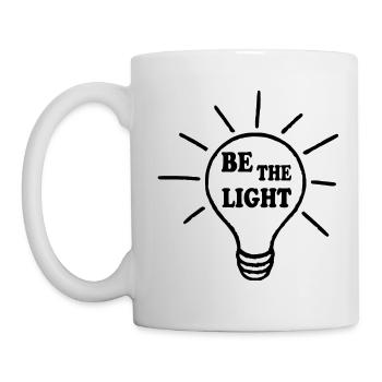 Be the light - Mug - white - Left