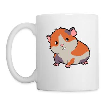 Cute Guinea Pig Shirt For Animal Lovers T-shirt - Tasse - Weiß - Links