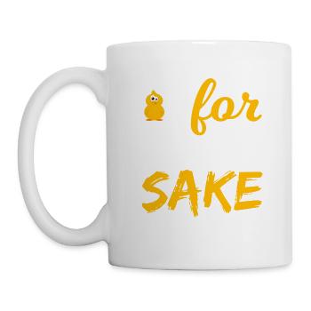 Unique T-shirt de Pants "Oh, pour lour color" - Mug blanc - blanc - Gauche