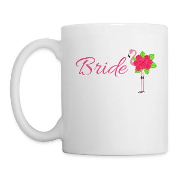 Marriage Shirt For Soon To Be Brides "Bride To Be - Tasse - Weiß - Links