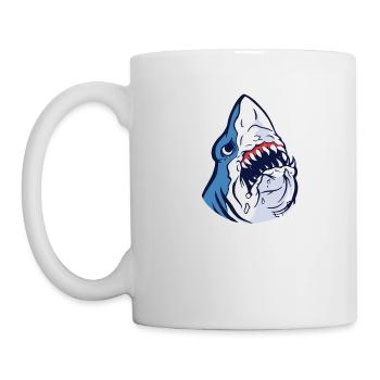 Hammerhead Teeth Wild Life Shark Collection I - Tasse - Weiß - Links