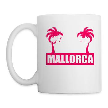 Party Crew Mallorca Nightlife Tee For Alcoholic - Mug - white - Left