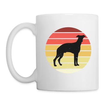 Retro Vintage Paws Animal Dog Design For Paw - Mug - white - Left