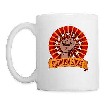 Collection de croissance économique lente du - Mug blanc - blanc - Gauche