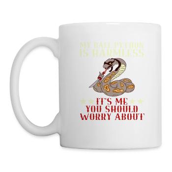 Wild Animals King Cobra Phyton Is Harmless It's - Tasse - Weiß - Links