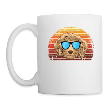Le Dood Paws Animal Dog Design pour les - Mug blanc - blanc - Gauche