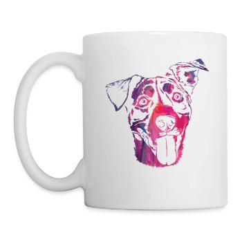 Abstract Paws Animal Dog Design For Paw Owners - Mug - white - Left