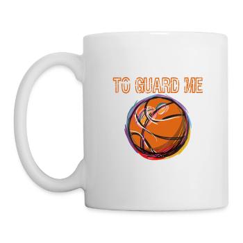 League Shoot Ring T-shirt Design Désolé vous - Mug blanc - blanc - Gauche