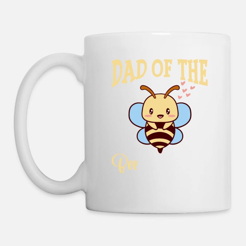Conception de T-shirt de gâteau d'anniversaire de - Mug blanc - blanc