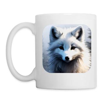 Cool Polar Fox - Mug - white - Left
