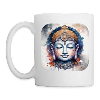 Mystical Spiritual Buddha - Mug - white - Left
