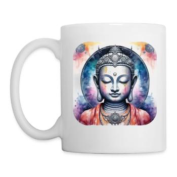 Mystical Spiritual Buddha - Mug - white - Left
