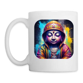 Mystical Spiritual Buddha - Mug - white - Left
