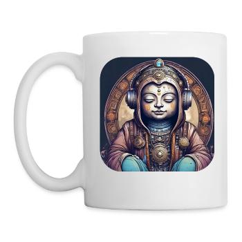 Mystical Spiritual Buddha - Mug - white - Left