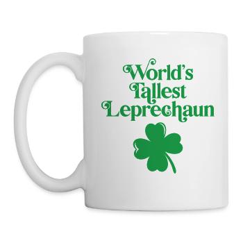 Der größte Kobold der Welt - Tasse - Weiß - Links