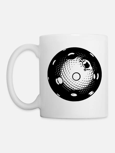 Floorball Ball - Mug - white
