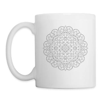 Mandala Me 1 by SCL Design - Mug - white - Left