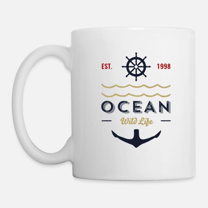 Outdoor ocean - Mug blanc - blanc