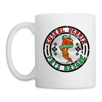 Espelette Pays Basque - Mug blanc - blanc - Gauche