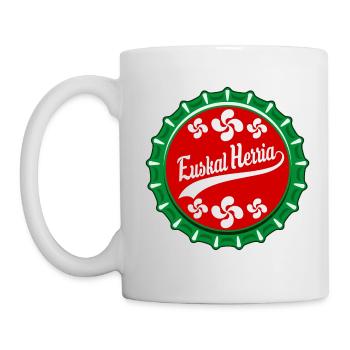 Euskal Herria Pays Basque - Mug blanc - blanc - Gauche