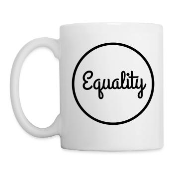 pro Equality II B/W black - Tasse - Weiß - Links