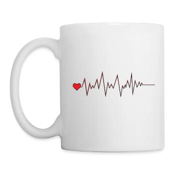 Hearts eu - Mug - white - Left