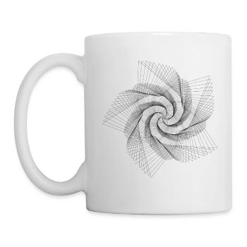 star - Mug blanc - blanc - Gauche