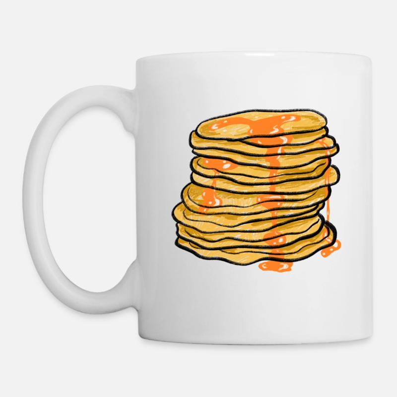 crêpes - Mug blanc - blanc