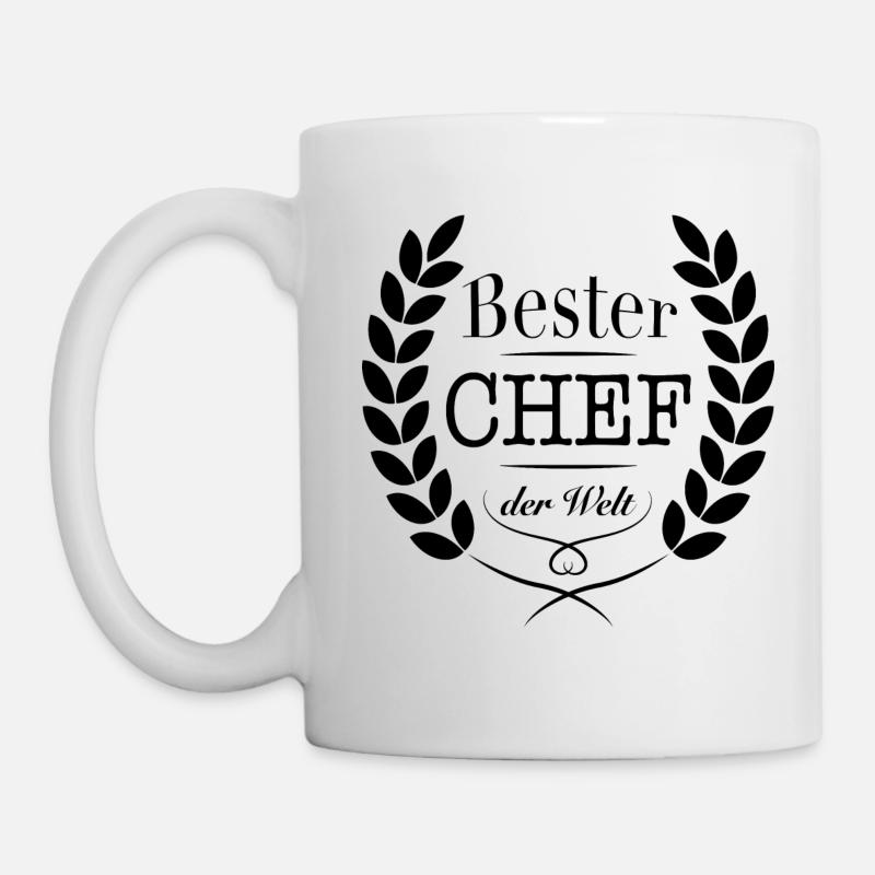 Meilleur patron du monde - Mug blanc - blanc