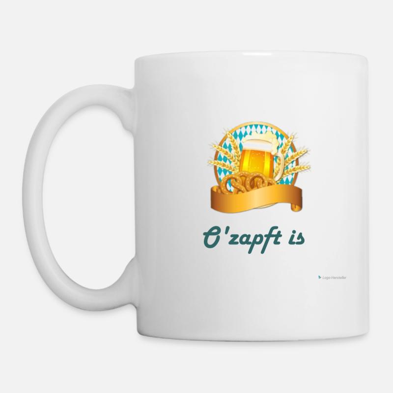 O'zapft est - Mug blanc - blanc