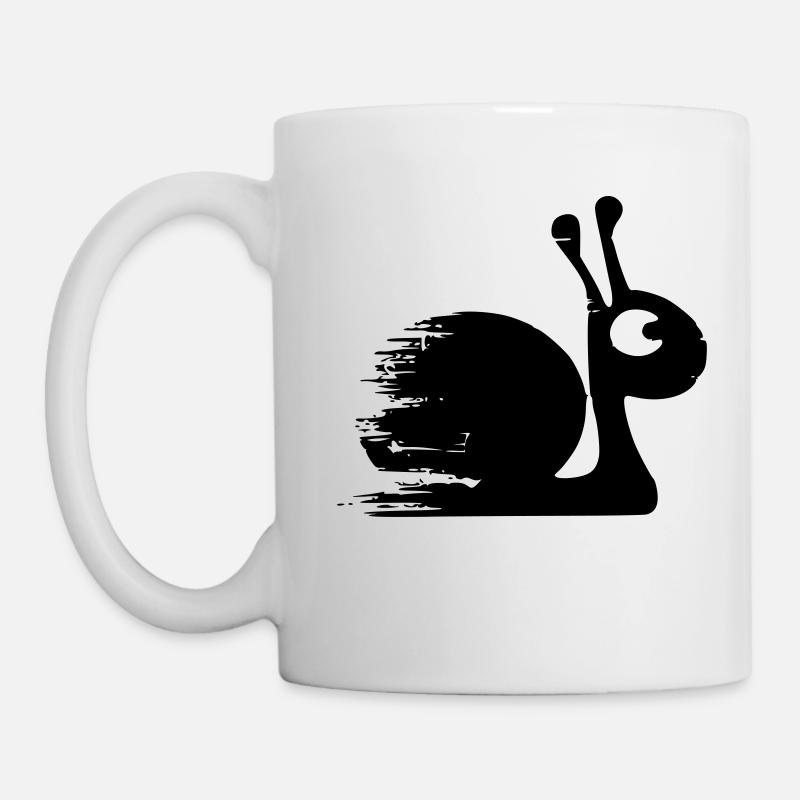 turbo schnecke - Tasse - Weiß